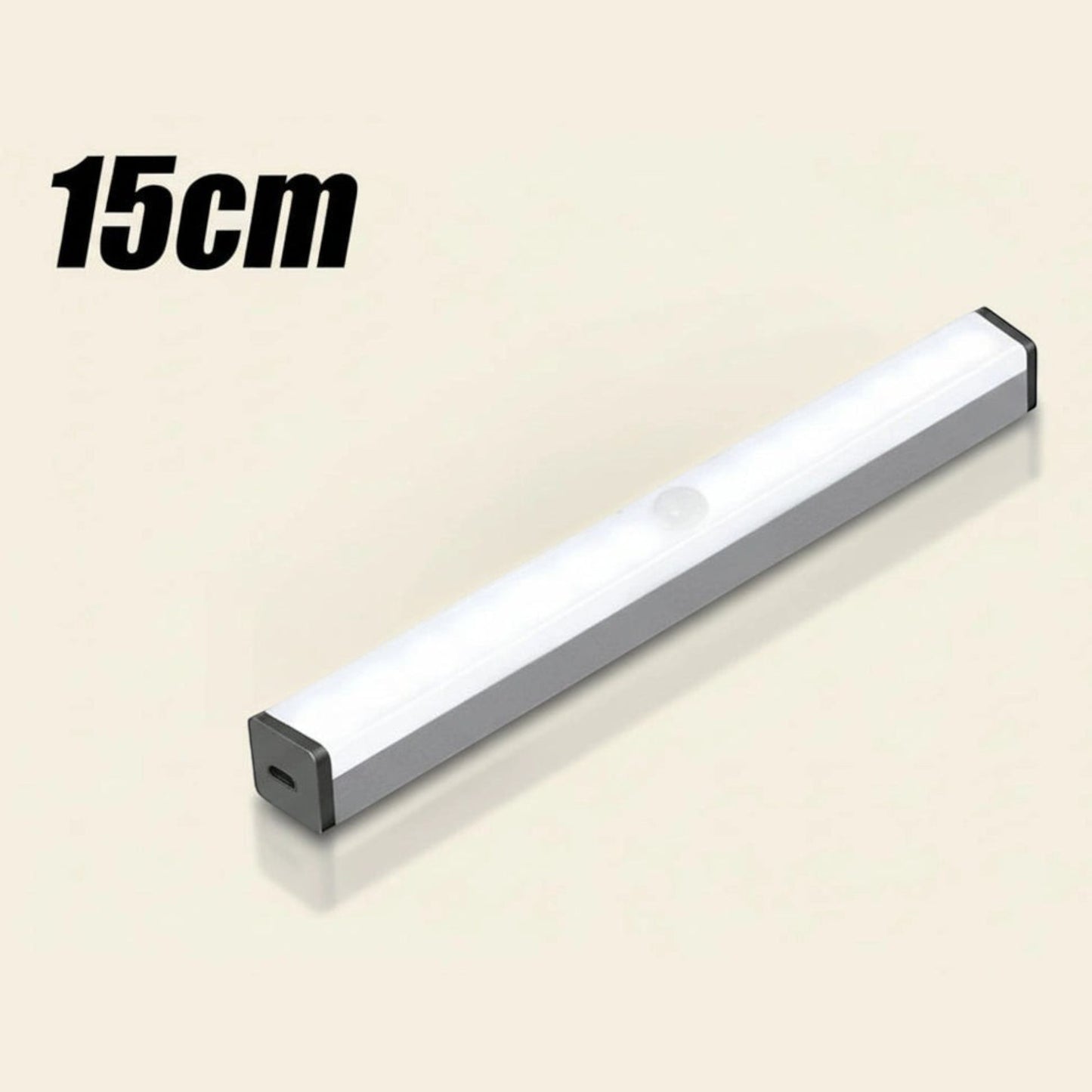 Elevate Automotive 15cm magnetic LED trunk light with motion sensor, ideal for camping and emergencies.