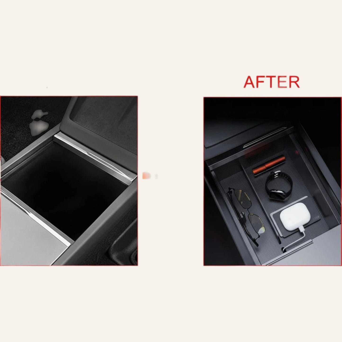 tesla storage organizer
